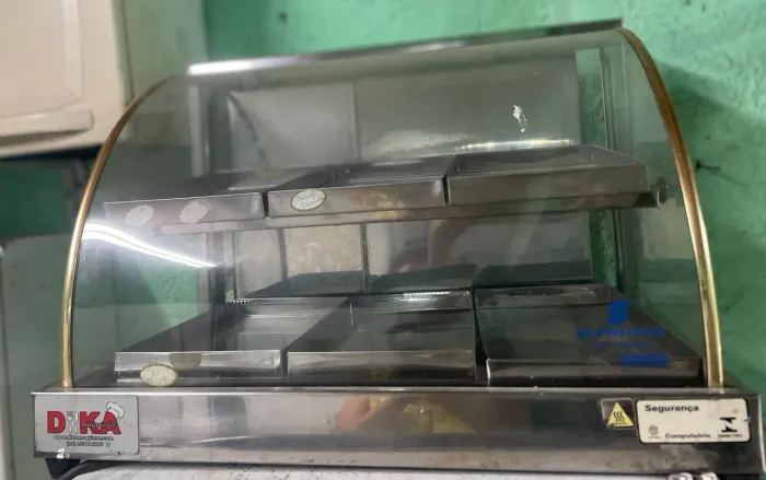 Estufa salgados 6 tabuleiros