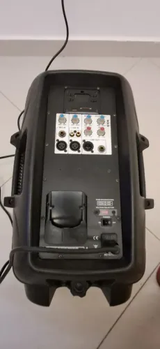 Caixas de som Blg ativas 12 polegadas,  parou de funcionar. 