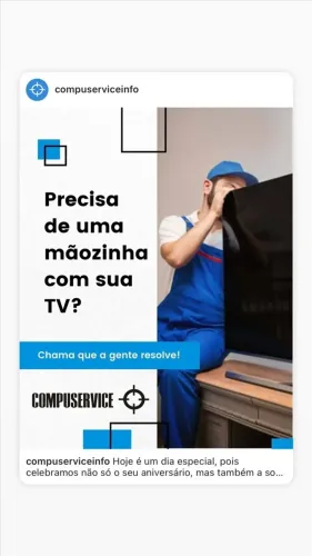 ASSISTENCIA TECNICA ESPECIALIZADA E AUTORIZADA EM  TV - INFORMATICA - SOM.