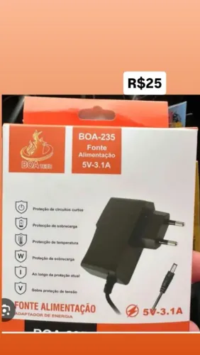 Fonte Carregador 5V-3.1A