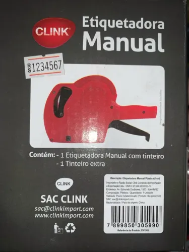 Etiquetadora Manual CLINK