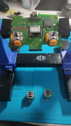 Manutenção em controles 
