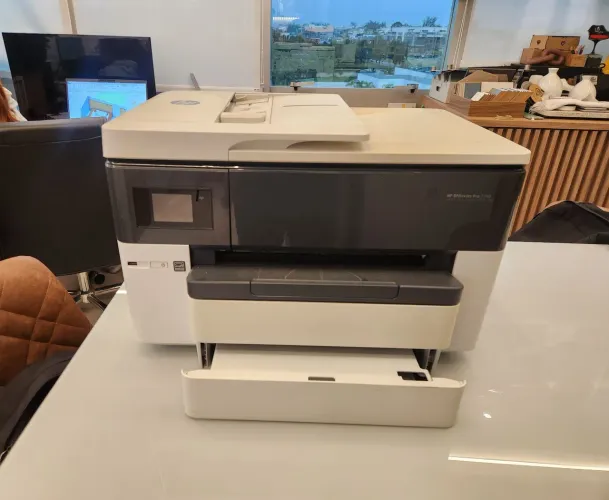 Impressora HP OfficeJet Pro 7740 USADA - R$ 600