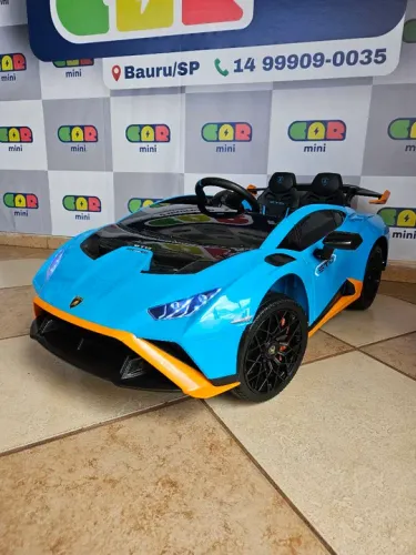 Lamborghini huracan STO - NOVO Carrinho elétrico infantil 12v