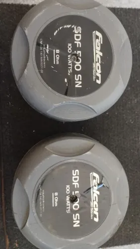 Par de driver / corneta Falcon SDF 500 SN 100W 8 Ohms