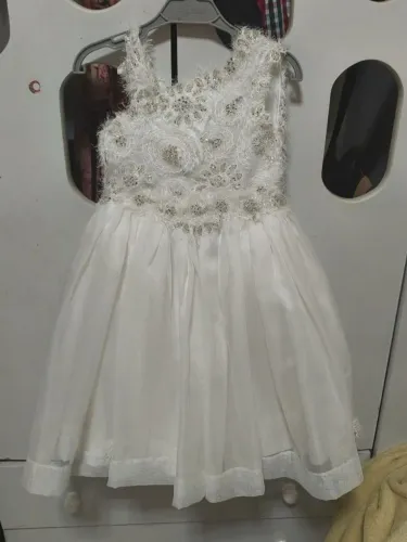Vestido de Batizado e Festa 1/2/3 anos