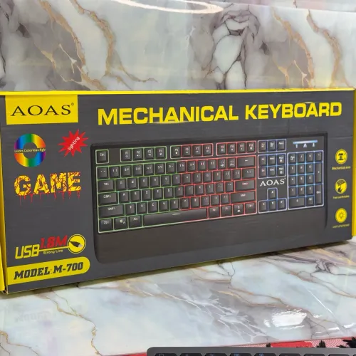 Teclado mecânico gamer 