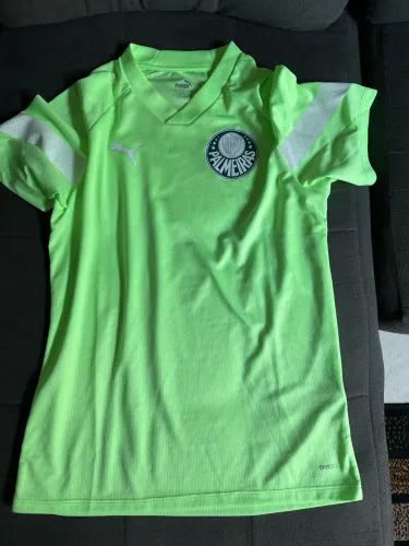 Camisa palmeiras verde limao