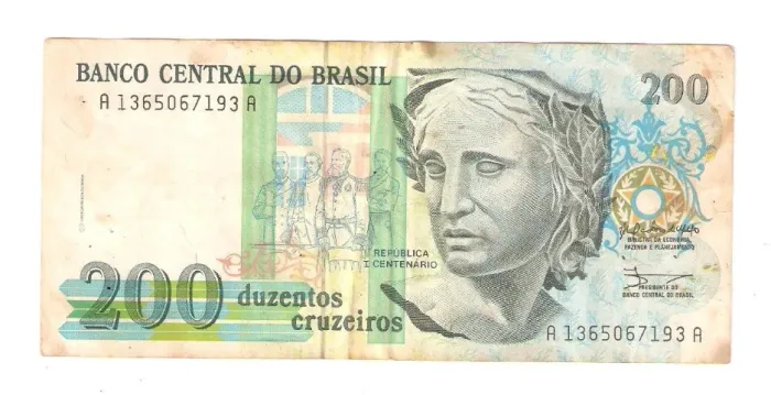 Nota de 200 cruzeiros