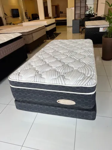 Cama de solteiro Maxflex Seminovo - ENTREGAMOS