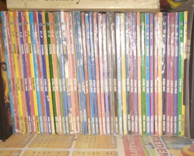 Manga One Piece 1 a 46, faltando apenas a 44 da Conrad PROMOÇÃO DEFINITIVA!