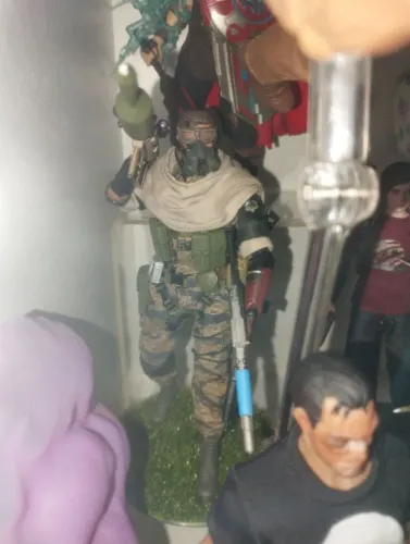 Snake Metal Gear DELUXE LIMTOYS 1/12 RARO Solid snake Boss não hot toys não mezco