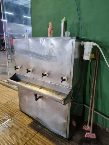 Bebedouro industrial 200 litros inox