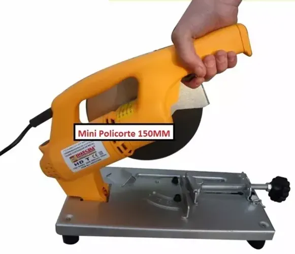 Mini Policorte Portátil 6? Acompanha 16 Disco especiais 150mm