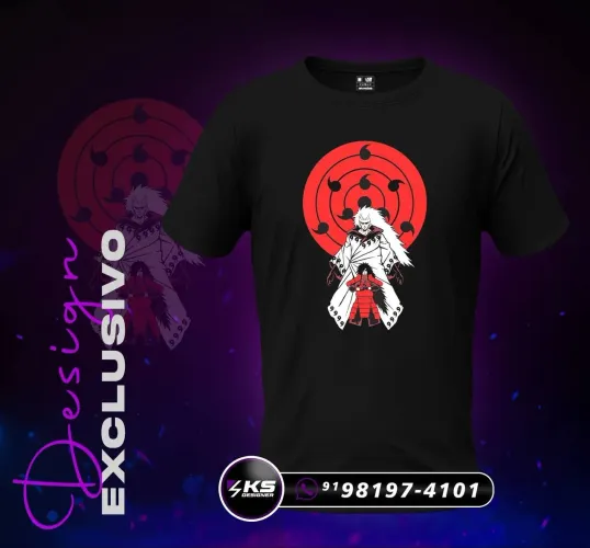 Camisa Preta Personalizada DTF