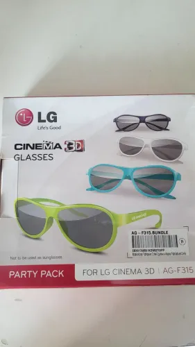 4 Óculos 3D LG ORIGINAL