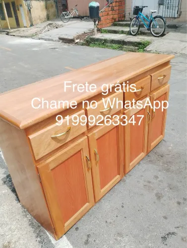 Balcão de cozinha 4 portas novo