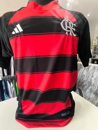 Camisa Flamengo Drifit Premium Rubronegra 