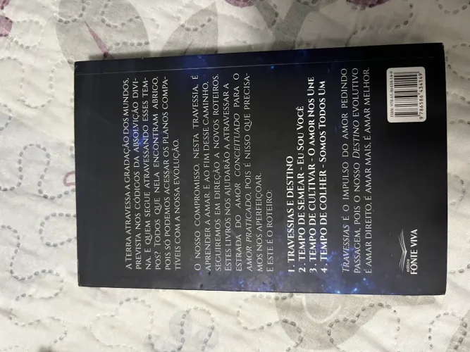 Livros espíritas - travessias e destino 1 e ?por que partir assim?