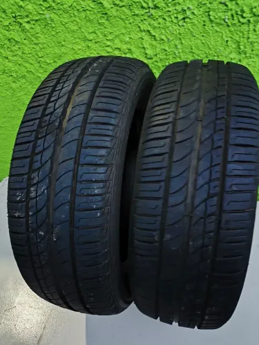 Par de Pneus Aro 16 195 / 60 R16 Remold Seminovo Usou 1 Semana 195 60 Cartao 10X Sem Juros