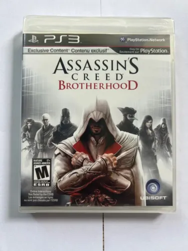 Assassin's Creed Brotherhood Lacrado - Ps3 Mídia Física