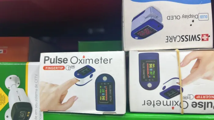 Oxímetro de pulso digital