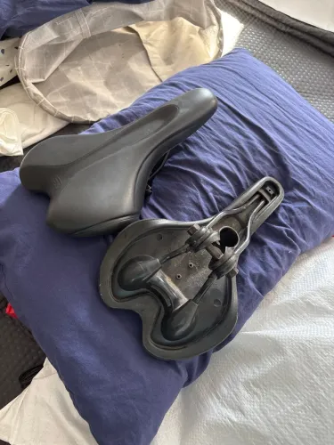 Selim de bicicleta confortável