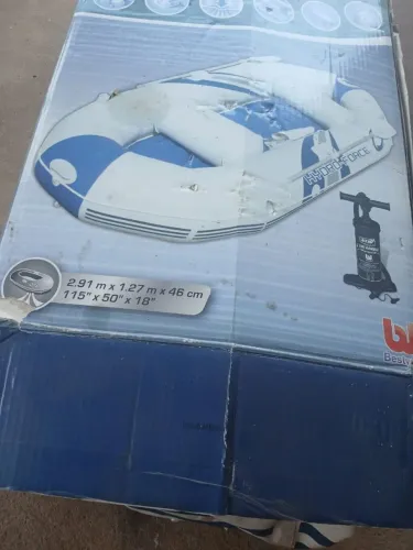 Bote inflável Hidro Force Marine Pro com remo e bomba de ar