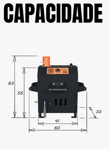 Churrasqueira defumadora Smoker