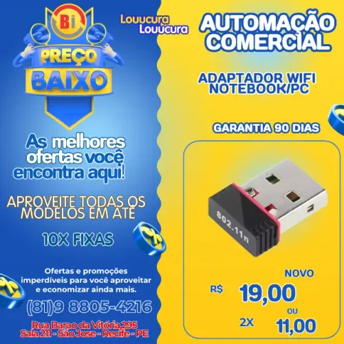 Adaptador wi-fi usb mini adaptador sem fio wi-fi 