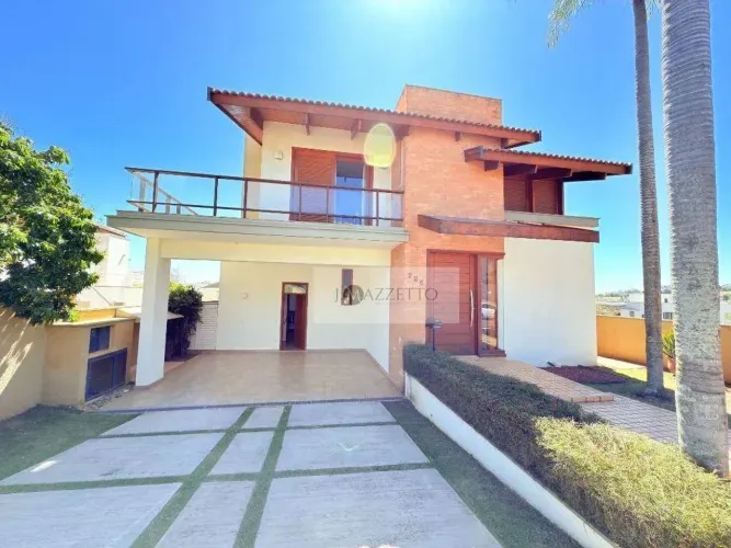 Sobrado com 3 suítes para alugar, 357 m² por R$ 15.770/mês - Jardim Vila Paradiso - Indaia