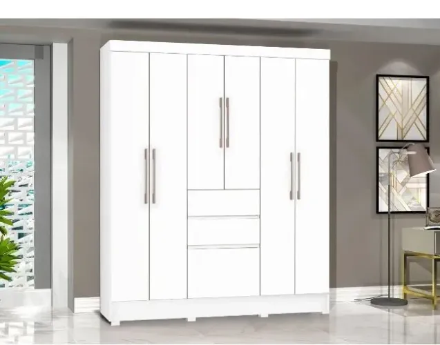 Roupeiro branco casal 