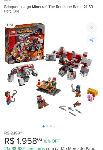 Lego Minecraft Dungeons Colecionador