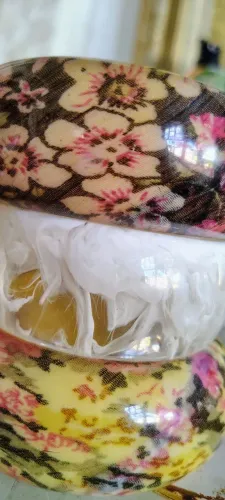 Pulseiras Vintage em acrílico