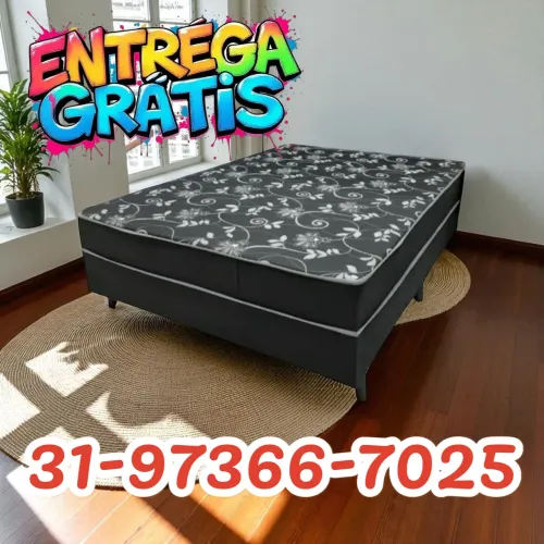 NOVAS / CAMA BOX CASAL D33 EM OFERTA!!!