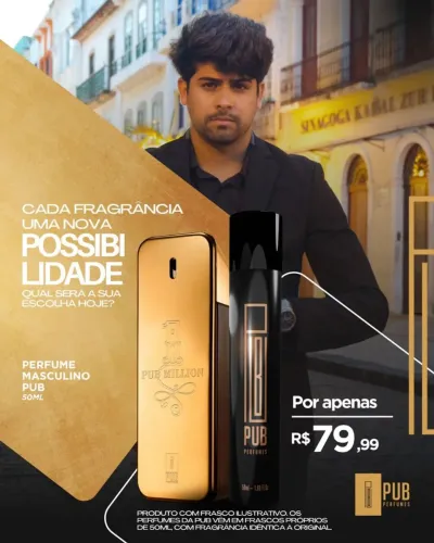 Pub Perfumes inspiração One million 