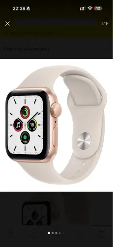 Apple Watch SE rose gold 40mm