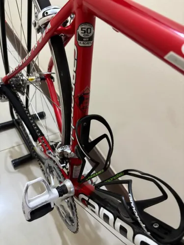 Bicicleta Speed Cannondale Six 13 Alumínio Garfo em Cabono