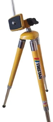 Tripé Compacto Para Câmera Fotográfica Tristar Amarelo