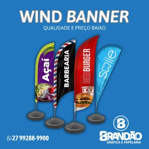 WindBanner 1,90mt  kit completo 