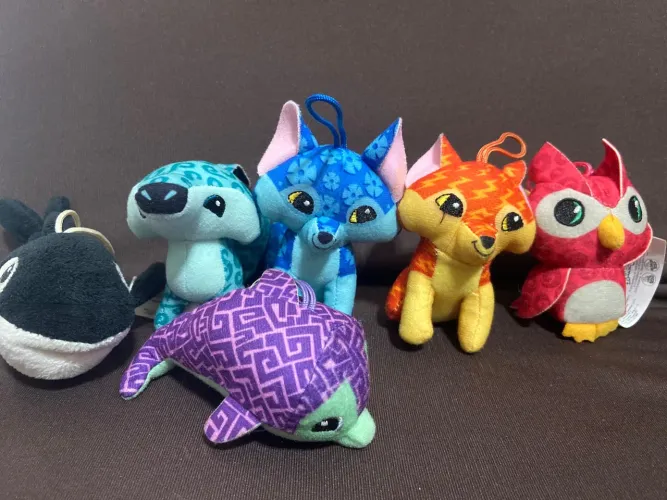 6 Pelúcias MC de Animais al Jan