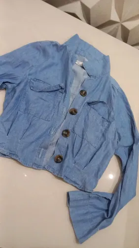 Jaqueta Jeans Feminina