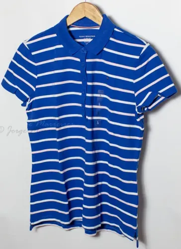Tommy Hilfiger Blusa Polo Feminina - 100% Original e Nova