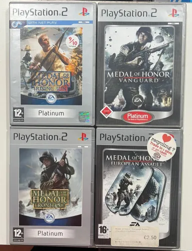 Coleção medal of honor ps2