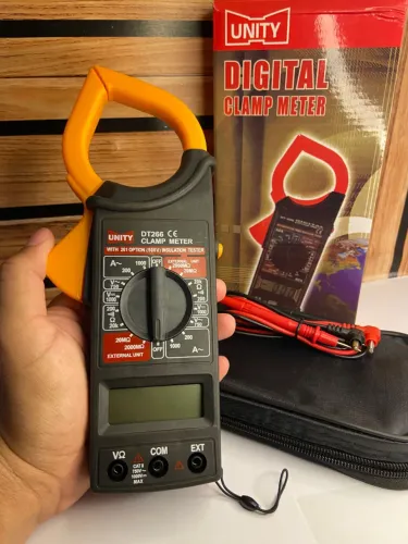 Alicate Amperímetro Multímetro Digital DT266 / DIGITAL CLAMP METER - Unity an1