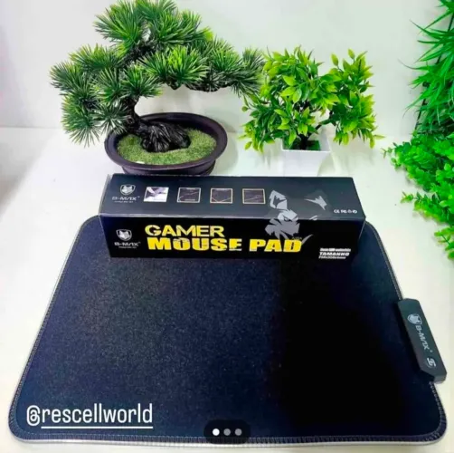 Mouse Pad Gamer RGB 25X35.