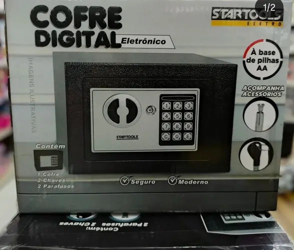 COFRE ELETRONICO DIGITAL TECLADO<br><br>REF: AR0964<br>
