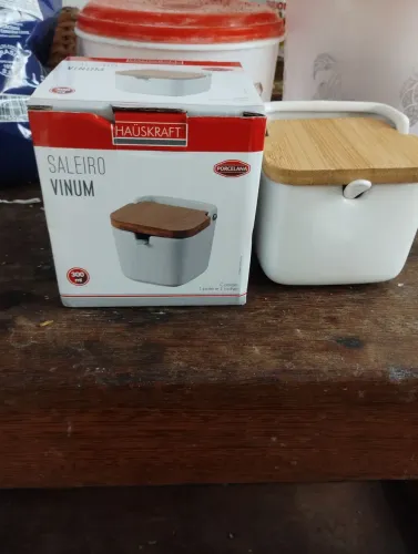 Saleiro porcelana