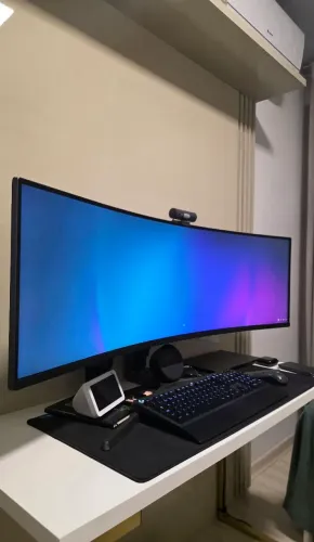 Monitor 49 polegadas curvo Samsung 