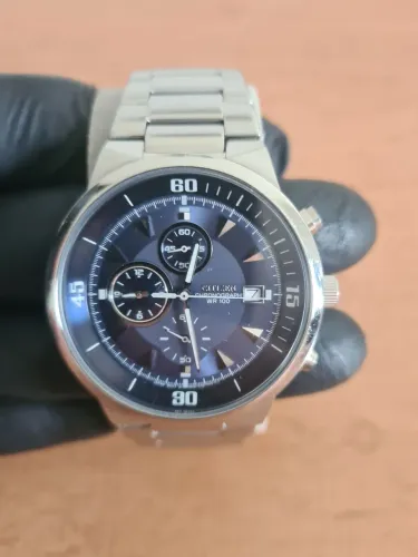 RELÓGIO CITIZEN QUARTZ - MODELO AN3370-57L - CAIXA, NOTA FISCAL E CERTIFICADO DE GARANTIA